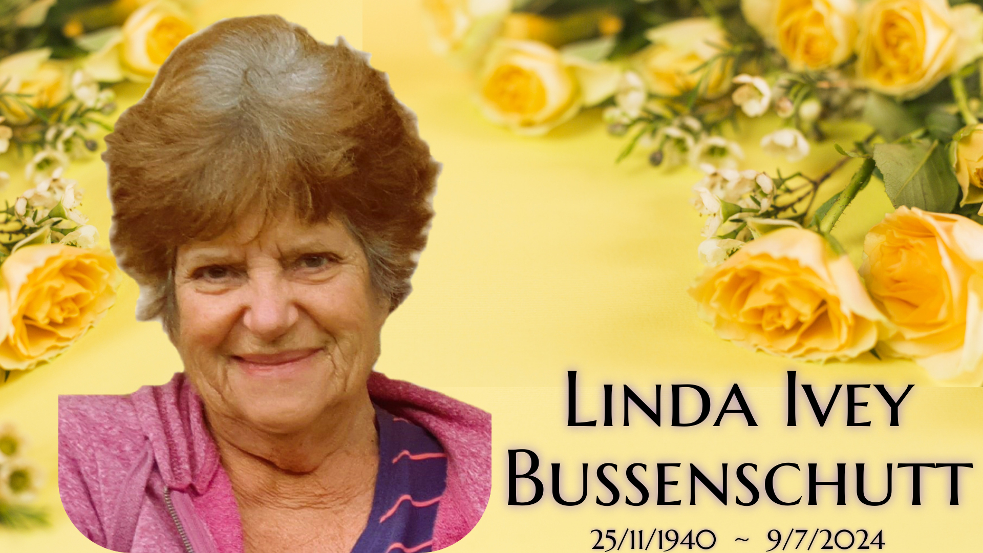 Bussenschutt, Linda Ivey